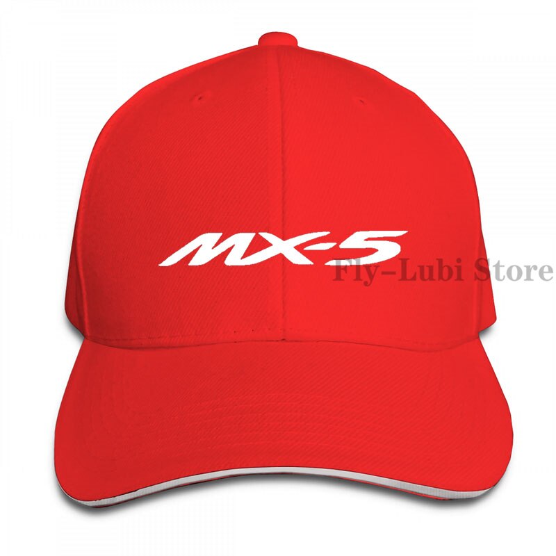 Mazda Mx 5 Baseball cap men women Trucker Hats adjustable cap: 1-Red