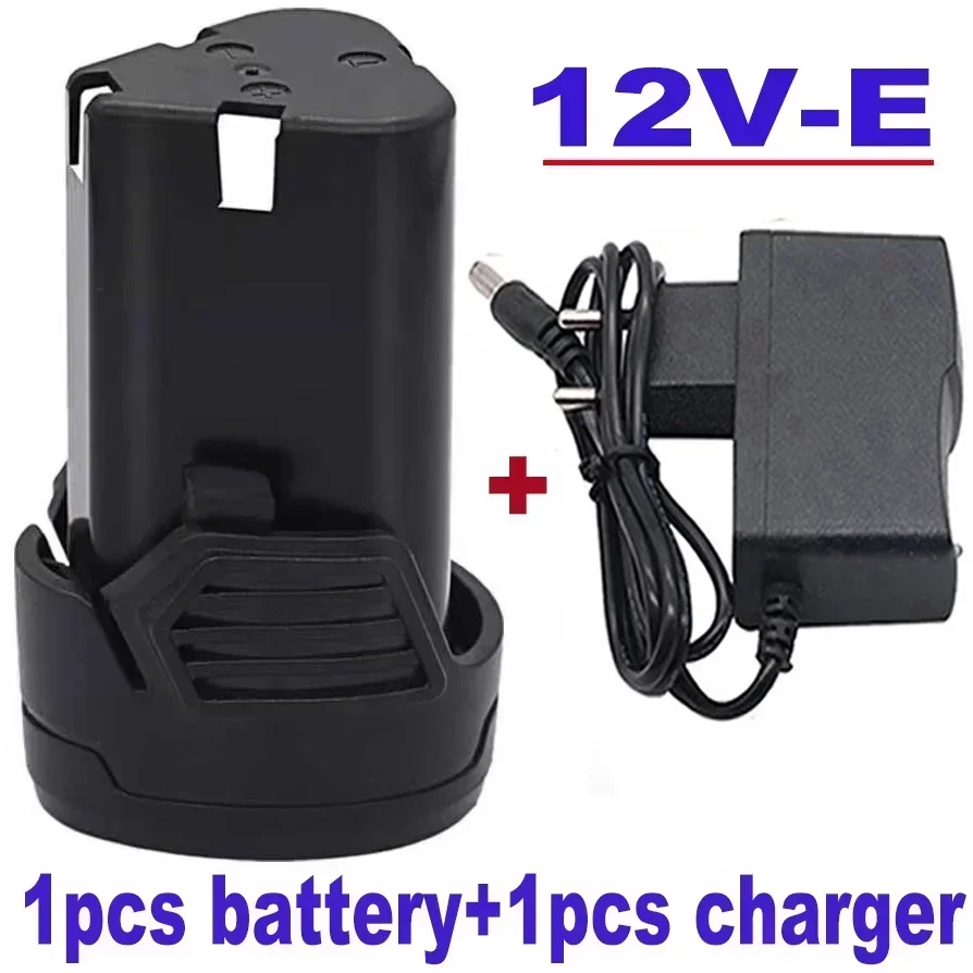 . universal 12v 6800mah wiederauf ladbare Li-Ionen-Lithium-Batterie für Elektro werkzeuge Elektro bohrmaschine Elektro schrauber Batterie: Black