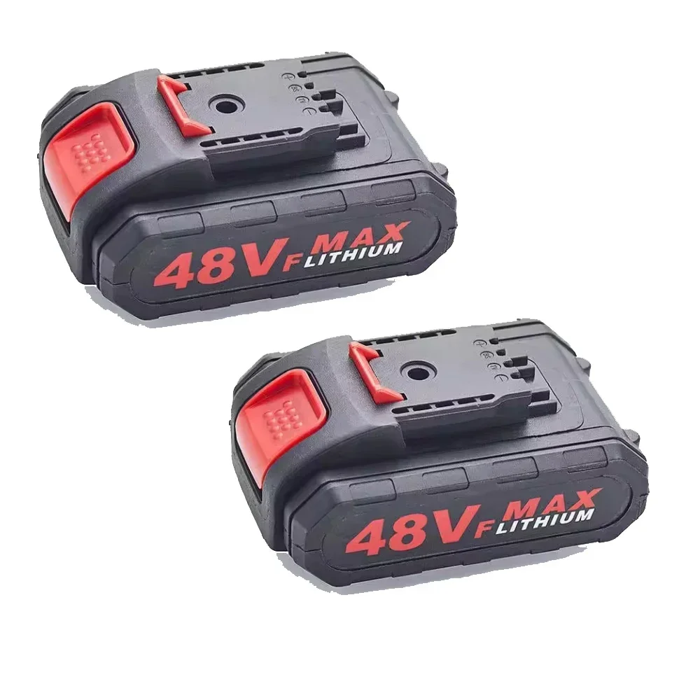 48vf batterier til akku-slagboremaskine, batteri, 18v genopladelige lithium-ion-batterier, 88vf elektriske save, skruenøgle, elværktøj: Beige