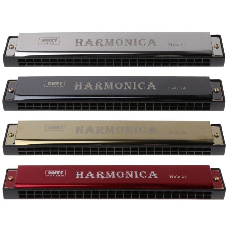 Professionele 24 Hole Harmonica Mond Metalen Orgel Voor Beginners