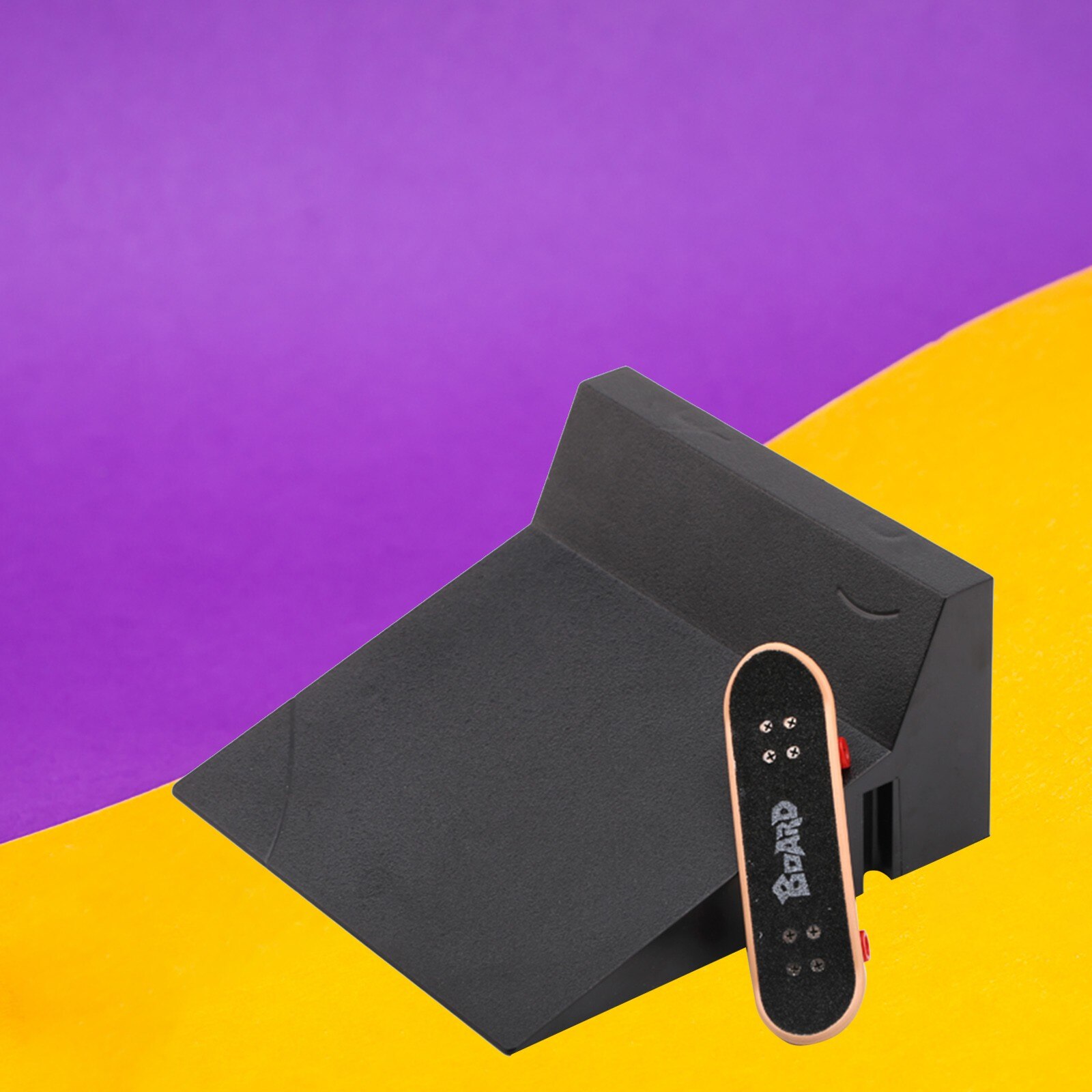 1 Set Wooden Skate Parks Kit Ramp Parts for Finger Skateboard Fingerboard Ramp Skateboard Children Birthday Christmas #p4: A