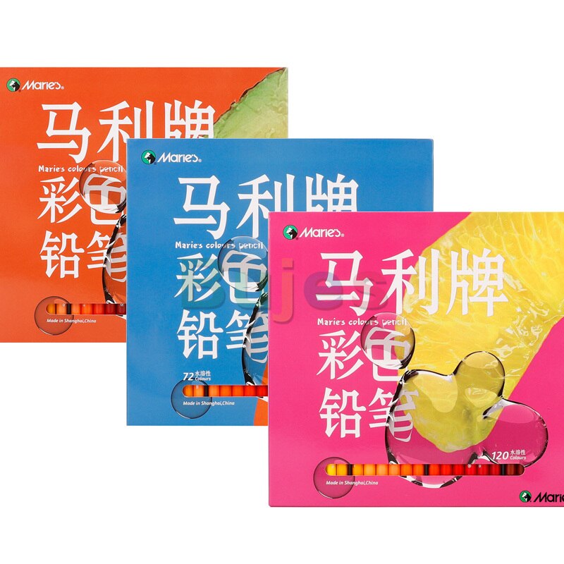 Marie 'S Kleur Potlood Set 48/72/120 Kleuren Water Oplosbare Olie Kleur Lood Voor Beginners Kinderen Art Supplies