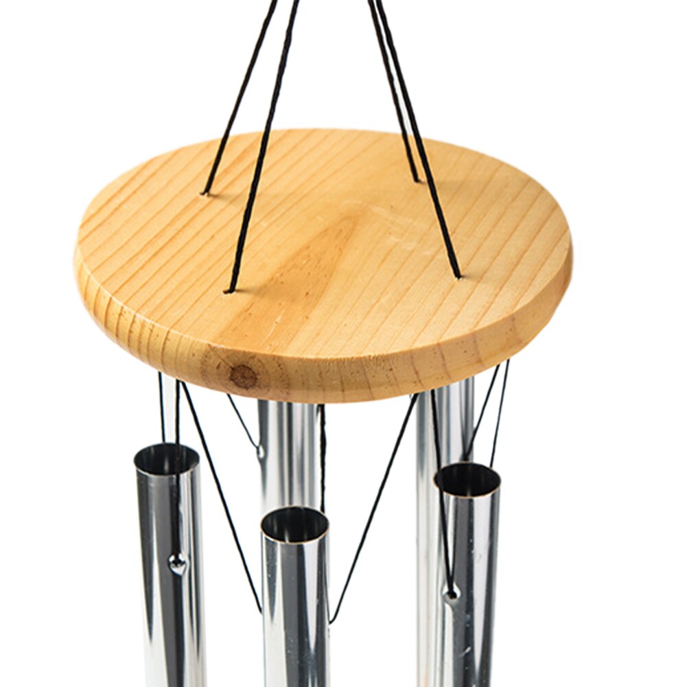 Wood Wind Chimes For Outside Memorial Durable Hook Hanging Deep Tone Patio Yard Home Living Room Balcony Garden