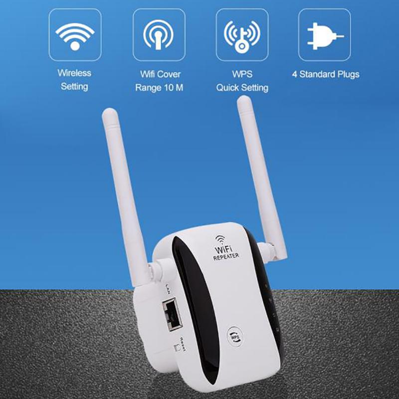 Wireless Wifi Repeater Wifi Range Extender Router Wi-Fi Signal Amplifier 300Mbps WiFi 2.4G WiFi Through Wall Router