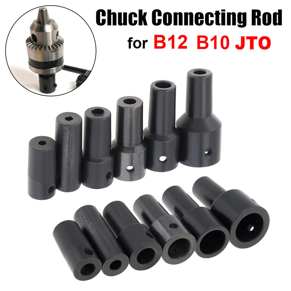 B12 B10 JTO Bohrfutter Pleuel Hülse Motor Welle Adapter Stahl Welle Kupplung Stecker 4mm/6mm/8mm/10mm/12mm/14mm
