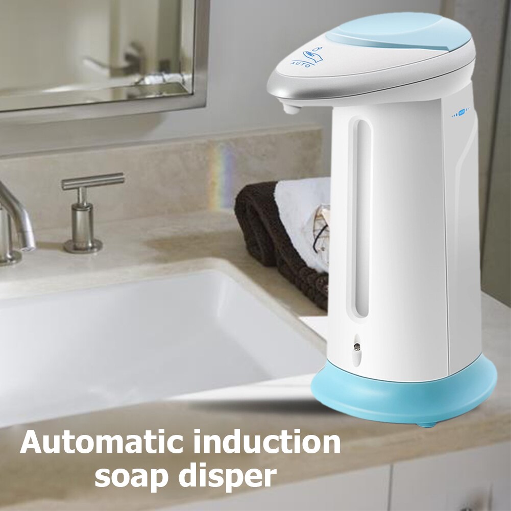 400Ml Automatische Schuim Zeepdispenser Infrarood Sensing Zeepdispenser Automatische Inductie Zeepdispenser Voor Badkamer