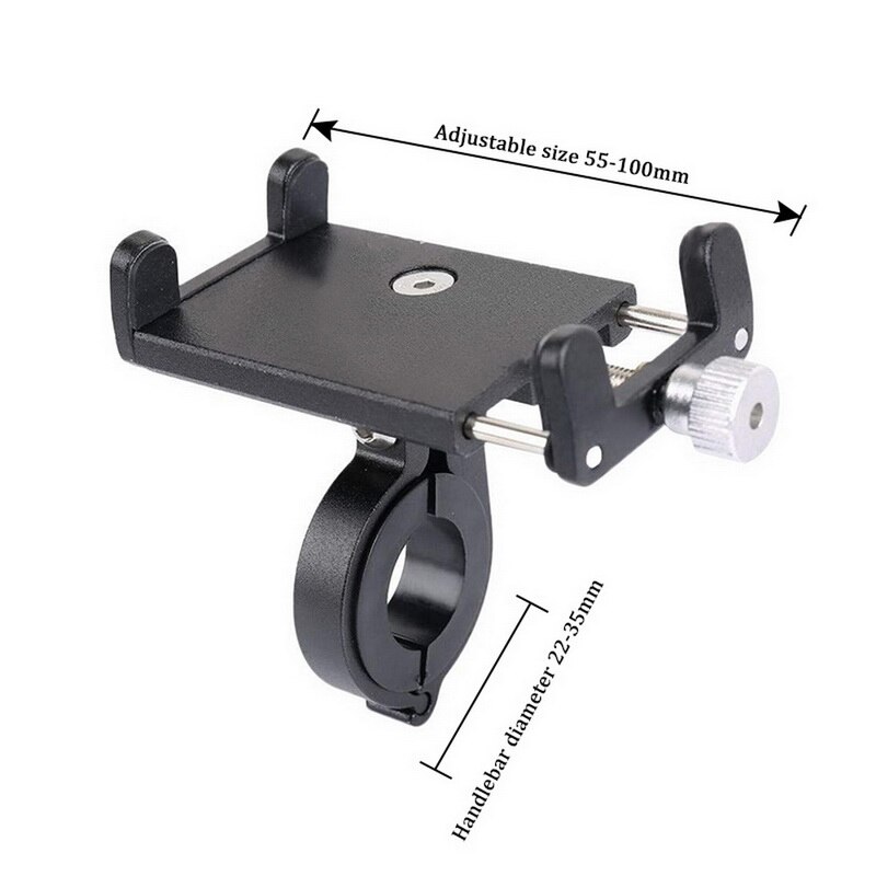 Aluminum Bicycle Phone Holder For Smartphone Outdoor Adjustable Support GPS Bike Phone Stand Mount Bracket Bicycle Accessories