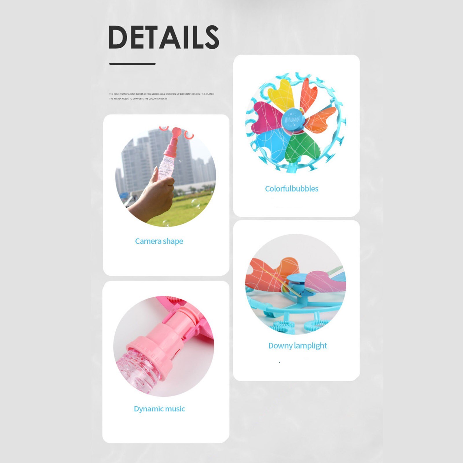 Funny Windmill Making Blower Bubbles Machine Toys Outdoor Bubble Blower Machine Colorful Large Bubble Soap Tools Toy Supplies