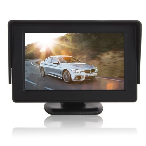 Car Styling 4.3 Inch TFT LCD Screen Car Monitor Display with wifi Rearview Reverse Backup Camera Car TV Display: Monitor