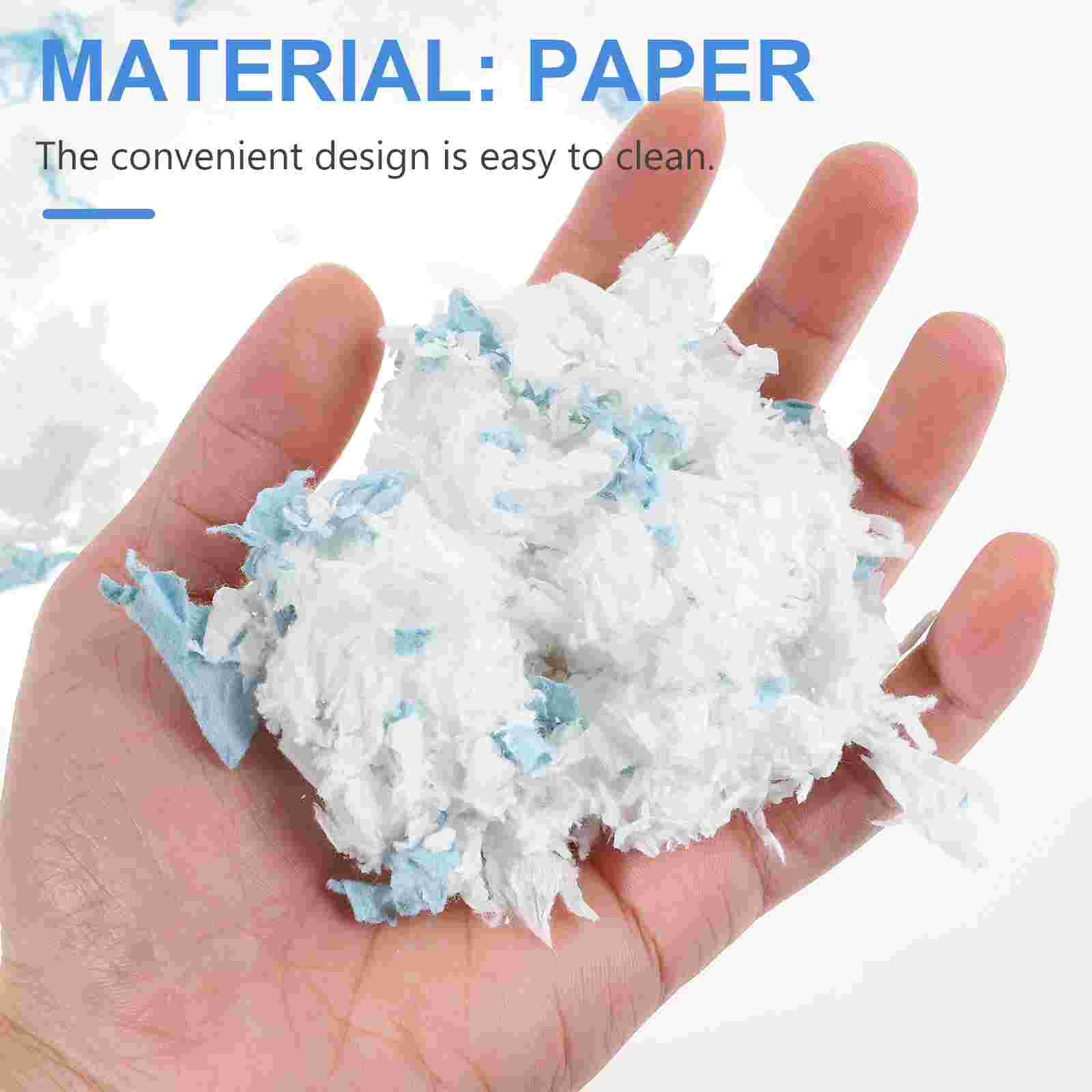 1 bolsa de papel cálido para mascotas, ropa de cama para afeitar, conejo, nido de hámster, serrín de papel para invierno