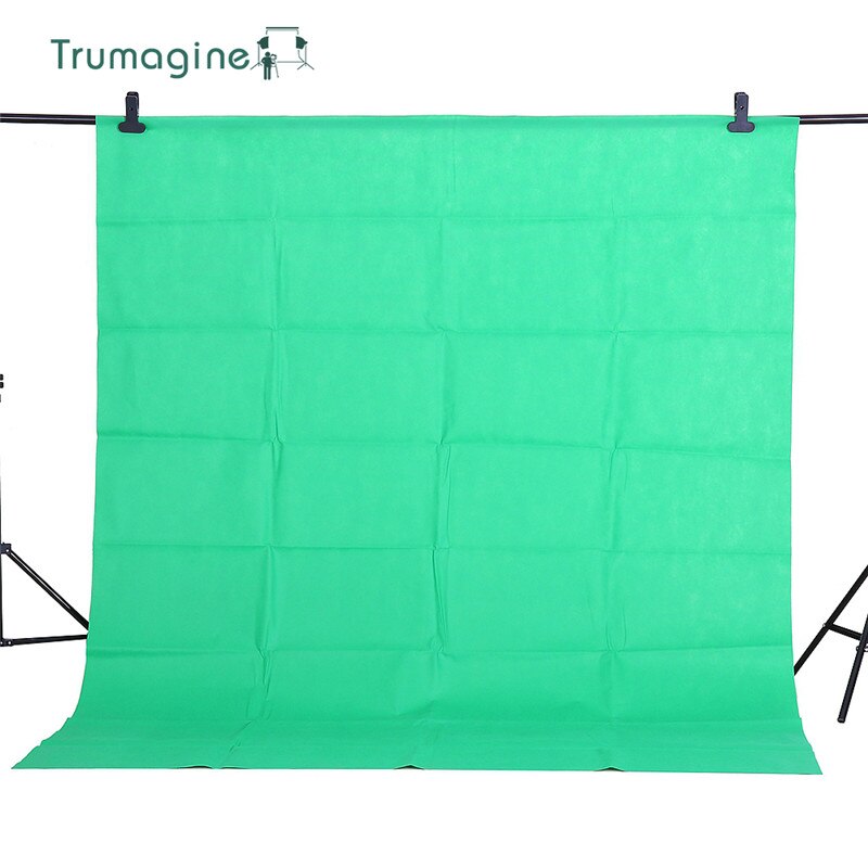 1.6X2M/5.2X6.5ft Shooting Green Screen Photo Background Backdrops Non woven Fabric Photography Studio Chromakey Fotografia Cloth