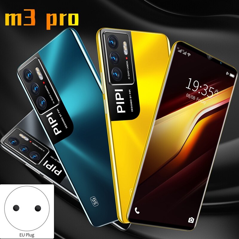 Smartphone M3 PRO de 4,7 pulgadas, MTK6572, 4 núcleos, 512MB de RAM + 4GB de ROM, tarjeta Dual, modo de espera Dual, Android 4,0, enchufe europeo