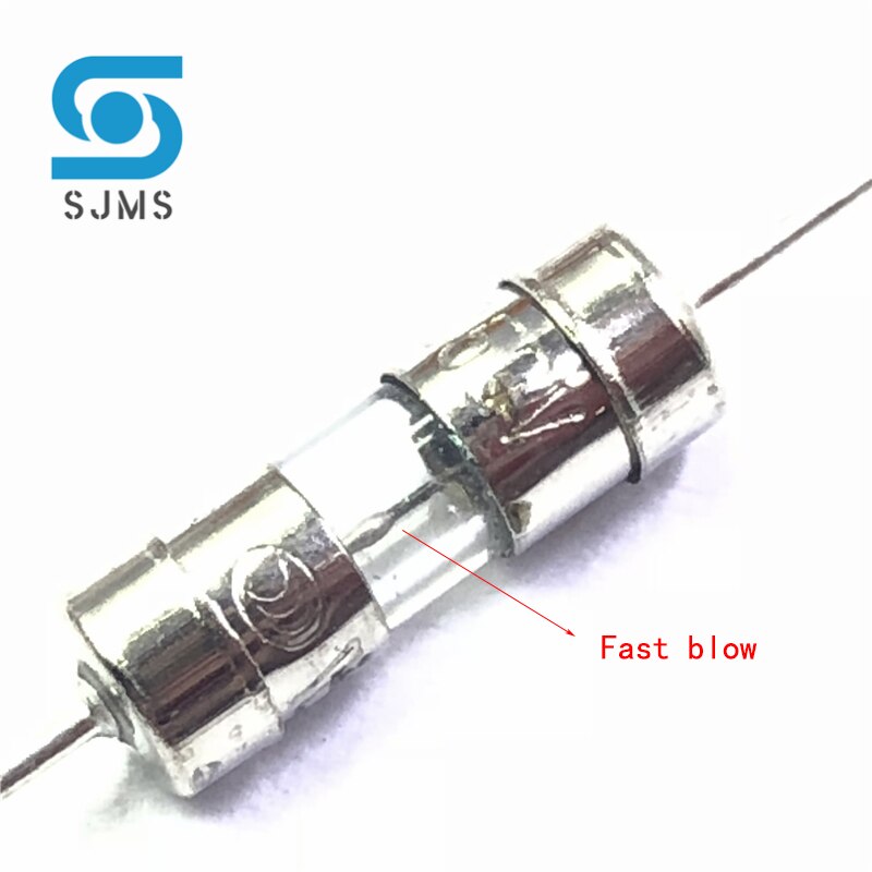 100Stck 3.6*10 3*10 4*11 F/T typ Glas sicherung Schnell/Langsam schlag 250V 0,5 EINE 1A 2A 3A 3,15 EINE 4A 5A 6,3 EINE 8A 10A Mit Beine 3,6 x10 3x10 4x11