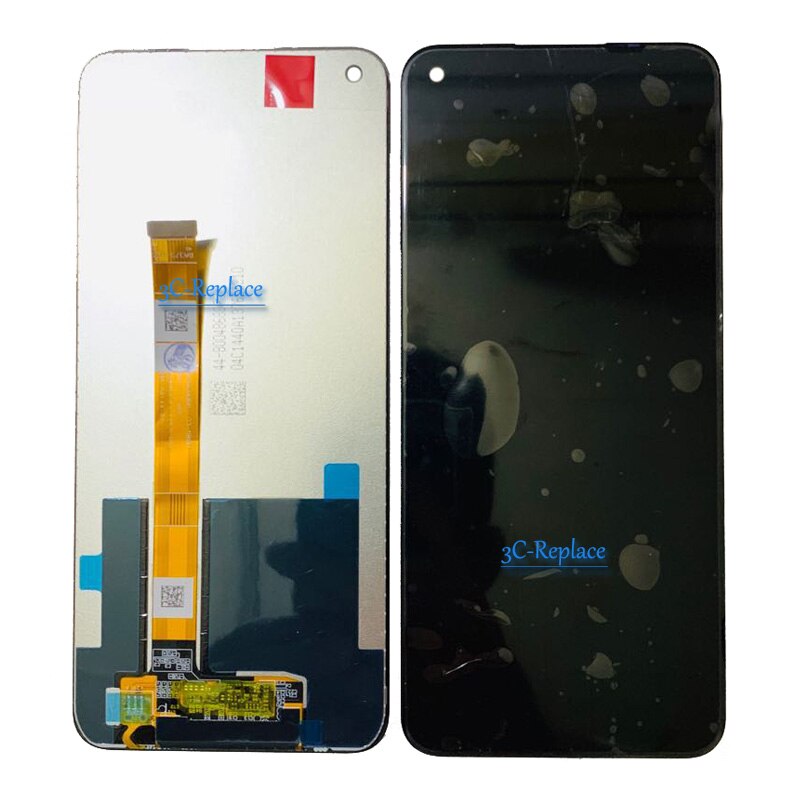 Nero originale da 6.5 pollici per Oppo A53 2020 CPH2127 Display LCD Touch Screen Digitizer sostituzione gruppo per Oppo A53s 2020