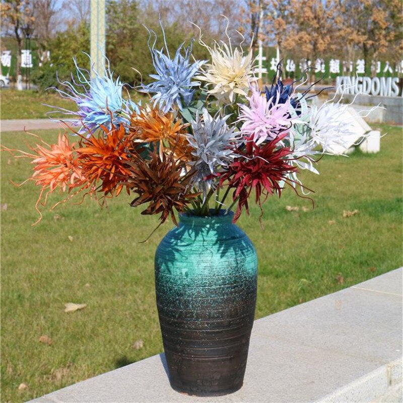 20Pcs Falso Epiphany (2 teste/pezzo) 24.41 "lunghezza di Simulazione Epiphyllum Oxypetalum per la Casa di Cerimonia Nuziale Fiore Artificiale Decorativo
