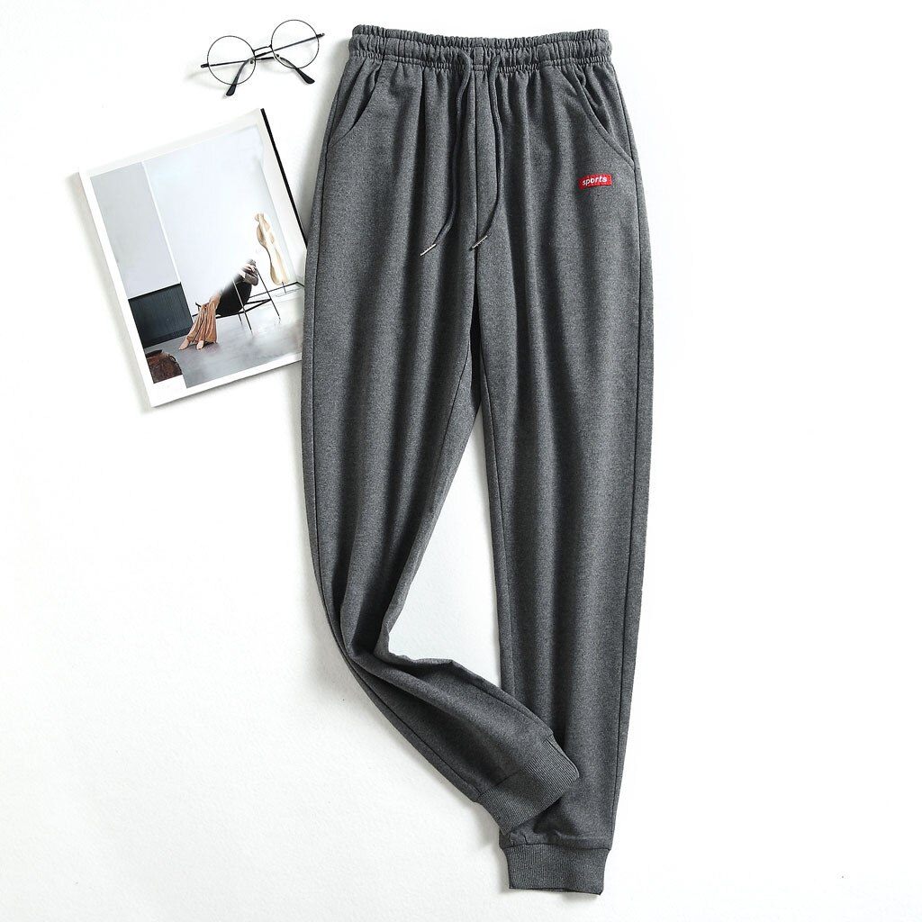 Pantalones casuales para hombres Pantalones deportivos pantalones Hip Hop Jogging pantalón pantalones Jogger pantalones de sudor pantalones hombres Брюки @ 40