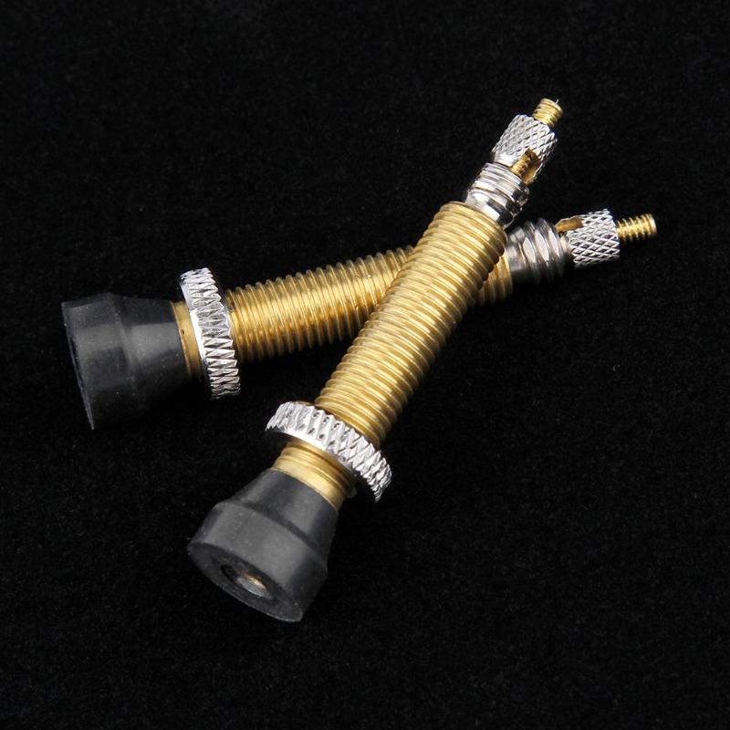 1 Paar Mtb Weg Mountainbike Fiets Messing Tubeless Presta Ventiel Fiets Tubeless Ventiel Fiets Tyre Accessoires Met Tool