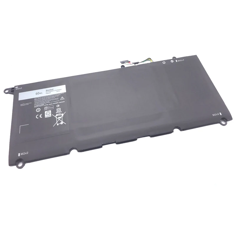 Batteria per computer portatile PW23Y nuova originale tutto'ingrosso per dell XPS 13 9360 serie RNP72 TP1GT 7.6V 60WH