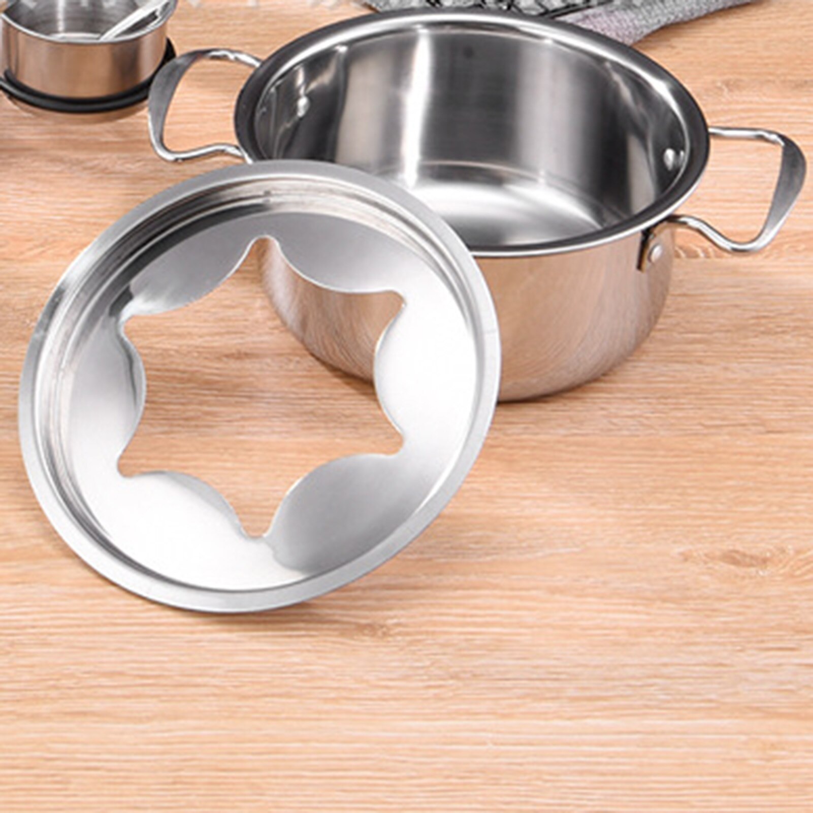 1 Set Alcohol Stove Cheese Fondue Pot Alcohol Stove Cheese Fondue Stove Fondue Ice Cream Cheese Fire Boiler DIY Heating Stove