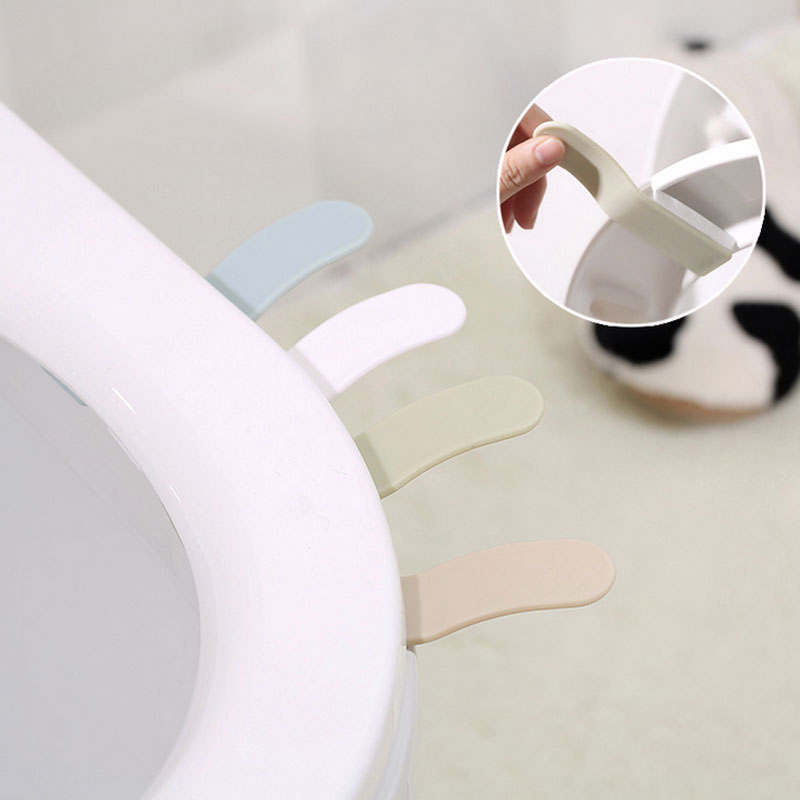 1 pcs draagbare handige Wc deksel apparaat is noemen Wc set potje ring handvat huis Badkamer accessoires sets