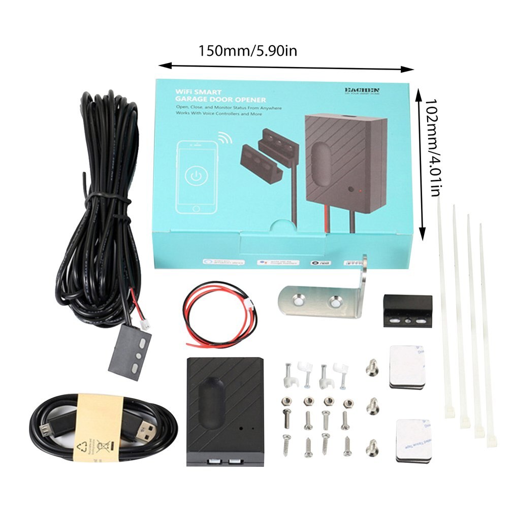 WiFi Wireless Remote Control Garage Door Opener For EWeLink Intelligent Timing Garage Door Opener