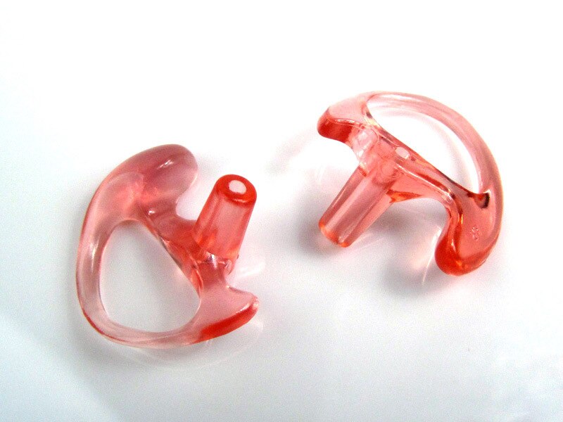 2 Stuks Zachte Oorstukje Oordopjes Voor Radio Akoestische Buis Oortelefoon Headset Walkie Talkie Brand