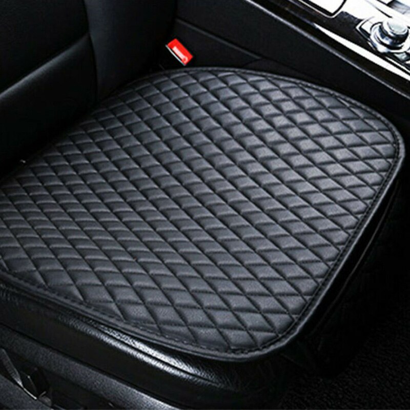 1Pc Universele Backless Autostoel Cover Pu Leather Pad Premium Comfortabele Universele Interieur Accessoires