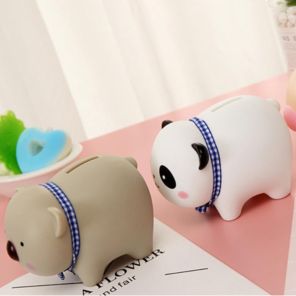 Leuke Siliconen Pop Kind Spaarpot Cartoon Spaarpot Doos Saving Cash Coin Leuke Cartoon Dier Kinderen Speelgoed Kamer Desktop decoratieve