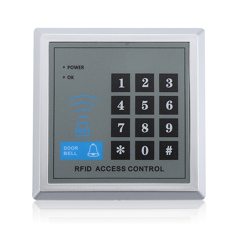 Door RFID Access Control System Device Machine Security RFID Proximity Entry Door Lock 250 Standard Users Home Security Tool: Default Title