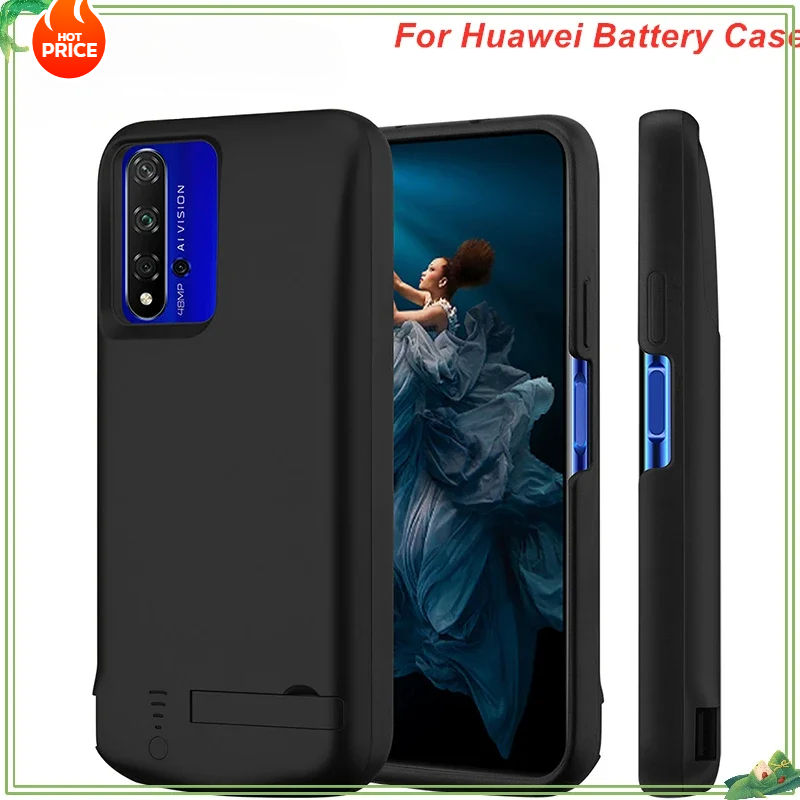 10000 Mah Power Case Voor Huawei Mate 30 Pro 40 P30 P40 Pro Voor Honor 8X8 9 10 20 Spelen Batterij Case Batterij Oplader Bank
