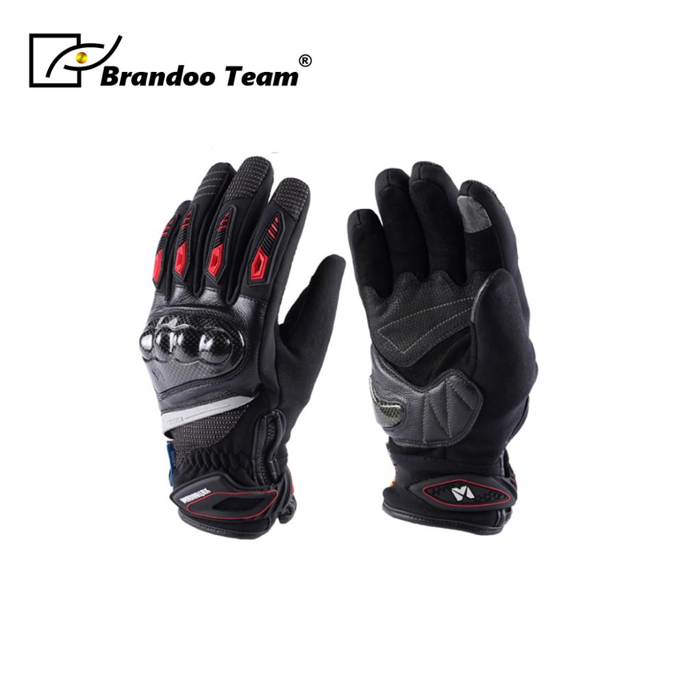 Kids Handschoenen Warm Volledige Vinger Motorhandschoenen Kind Moto Luvas Motocross Lederen Motor Guantes Kinderen Racing Moto Handschoenen
