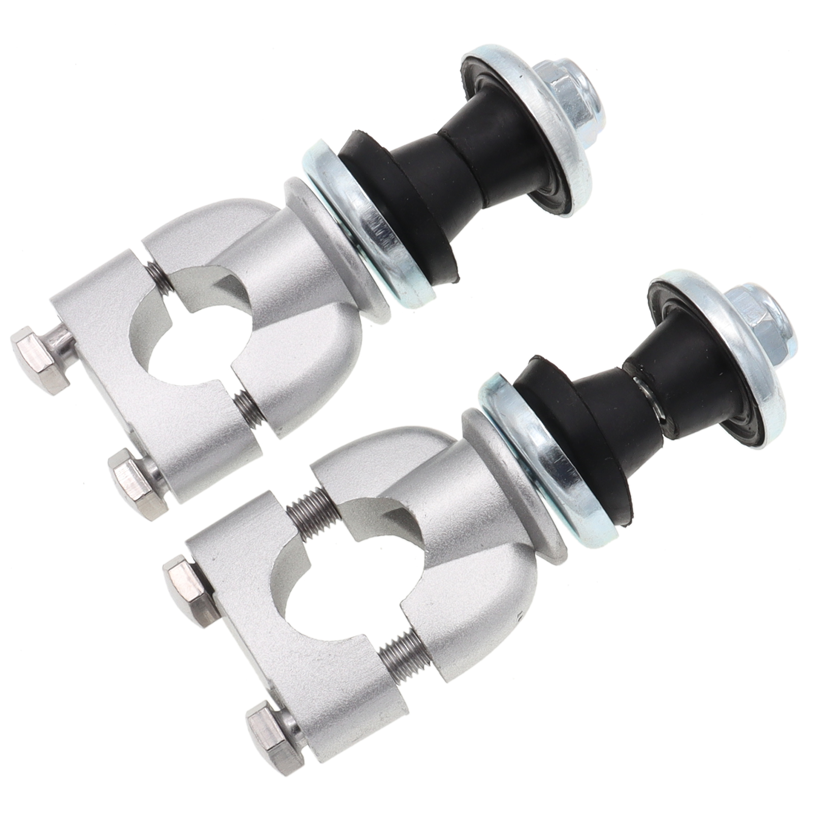 1Pair 7/8" Aluminum Motorcycle Handlebar Risers 22mm Handle Bar Mount Clamps For Dirt Pit Bike Motorbike