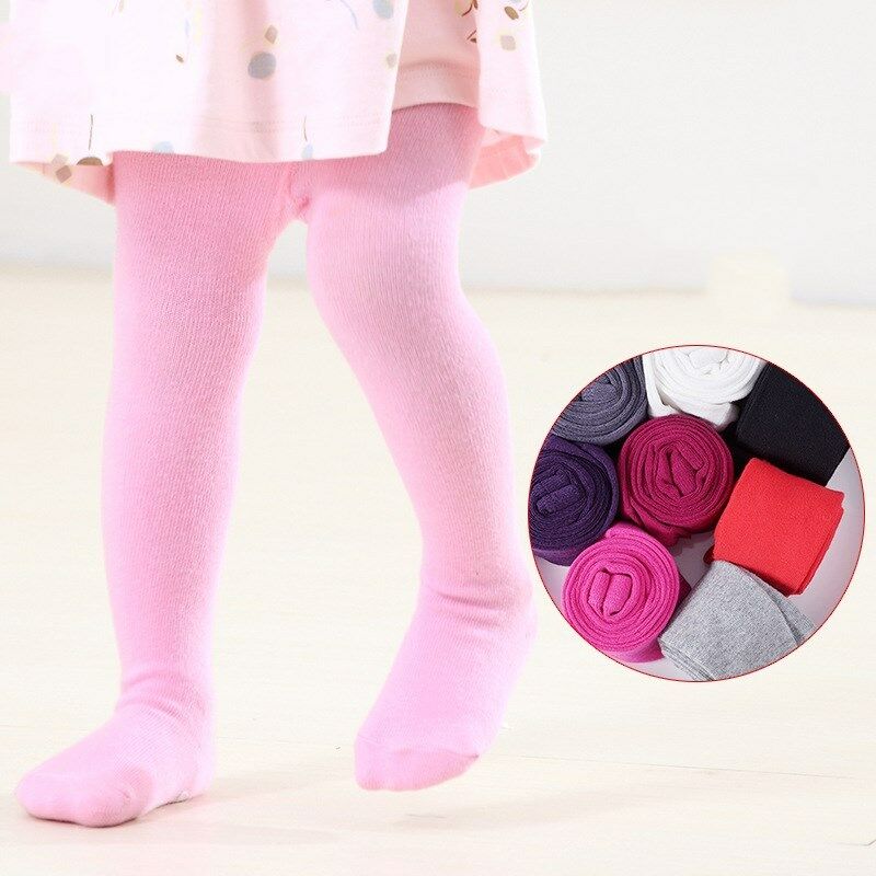 Peuter Baby Meisjes Solid Soft Panty Panty Herfst Winter Warm Cotton Panty Prinses Baby Kleding 0-24M