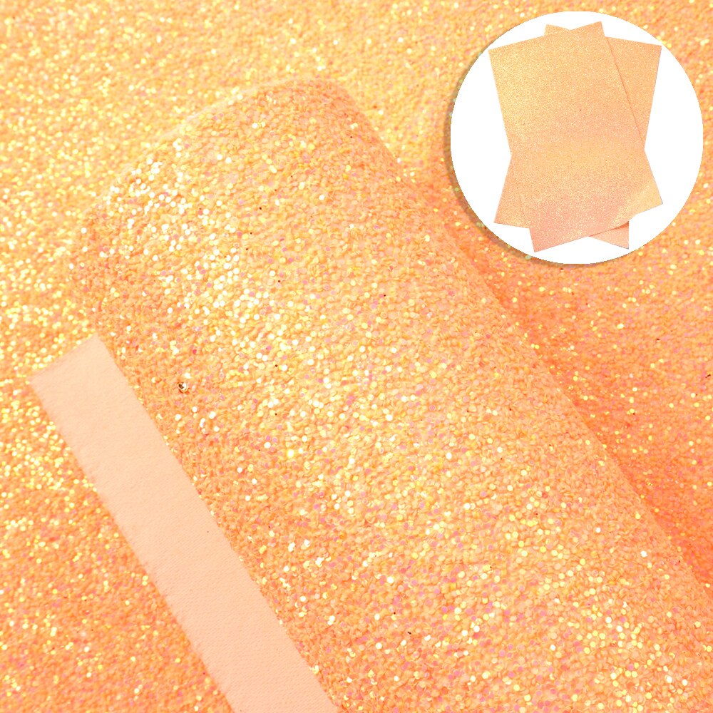 Chunky cekiny brokat opalizujący materiał Faux syntetyczny PU skóra szyć ręcznie łuk ręcznie robiona torba kolczyk DIY materiał arkusz, 1Yc20082: 1105976003