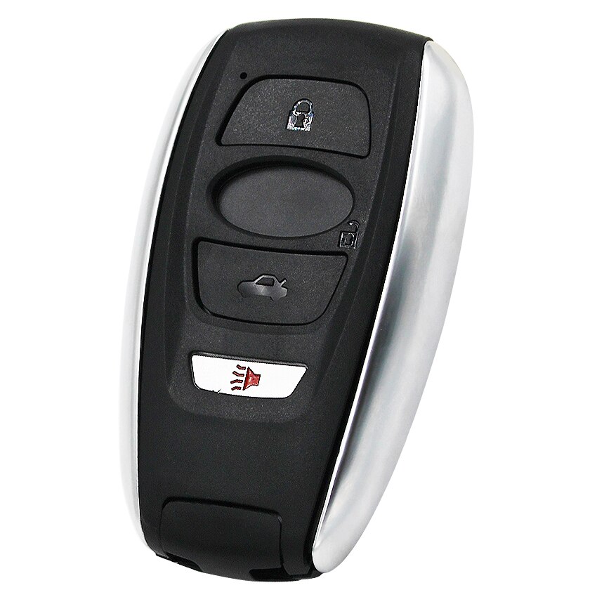 Remote Car Key Case Fob 4 Buttons for Subaru Legacy Outback Forester BRZ Impreza XV Crosstrek WRX STI with small key blade