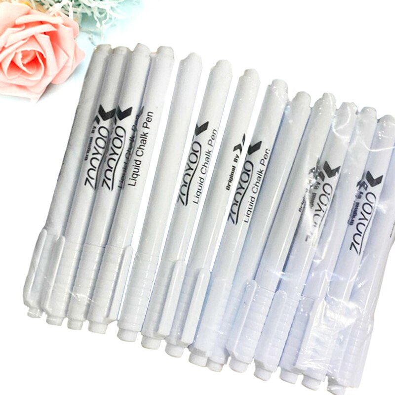 White Liquid Chalk Chalkboard Marker Writing Pens Liquid Chalks Glass Markers