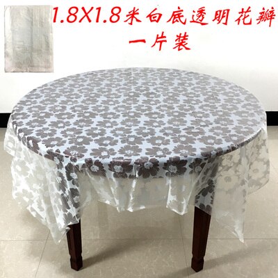 Nappe de Table jetable pour Banquet de mariage | Plaid rouge épais, Double nappe de Table de bonheur, couverture de Table ronde: H
