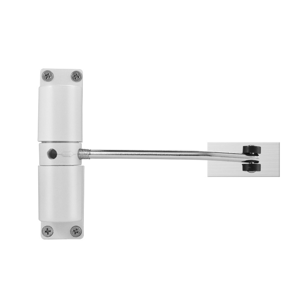Automatic Door Closer Office Home With Screws Low Noise Security Zinc Alloy Hardware Gate Easy Install Heavy Duty Spring