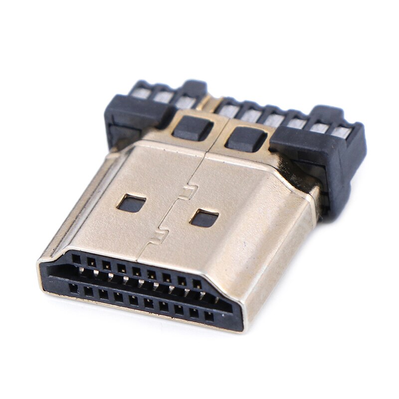Terminales de transferencia de conector macho HDMI de con caja