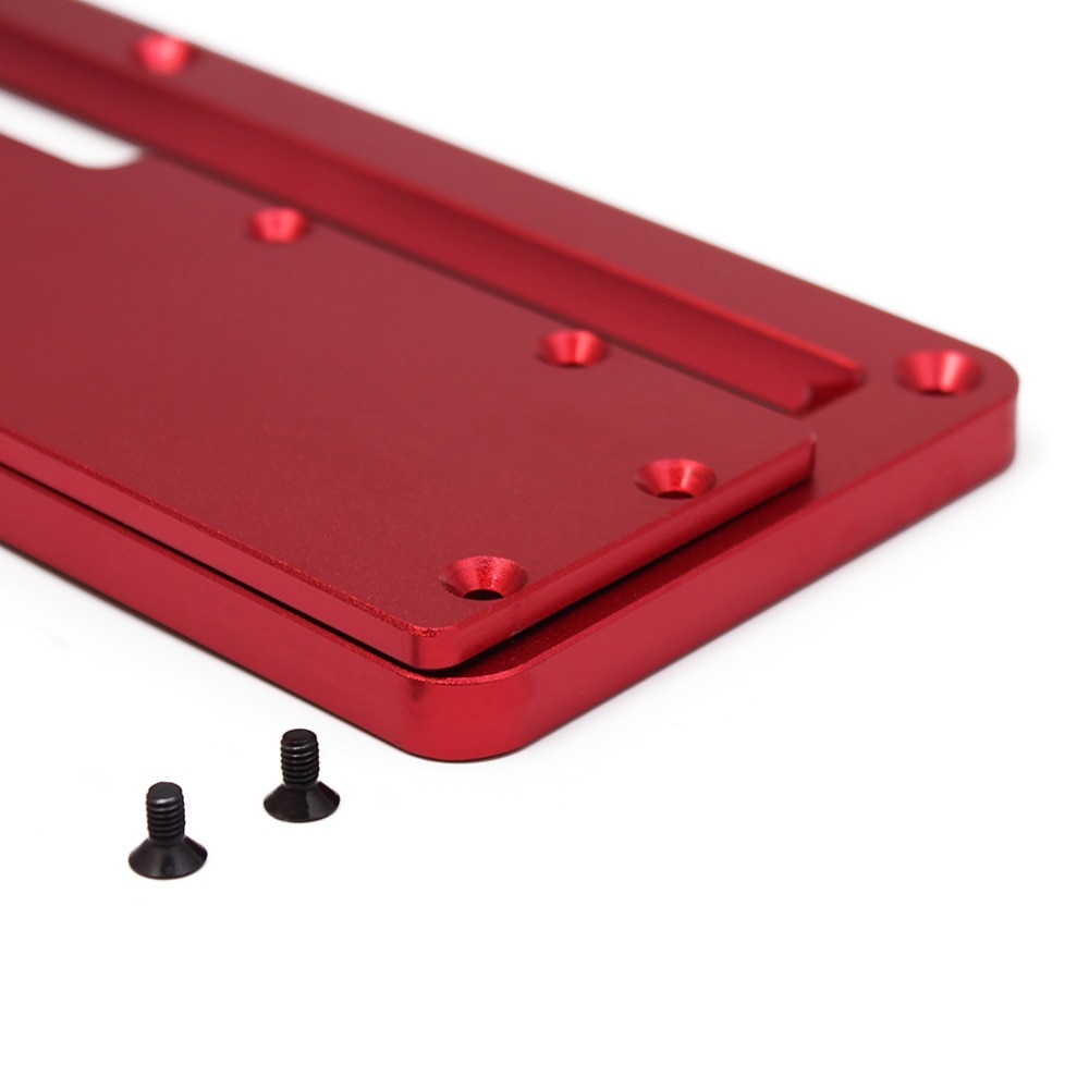 Electric Circular Saw Flip Plate Table Saw Special Cover Plate Adjustable Aluminium Insert Plate Woodworking Bench