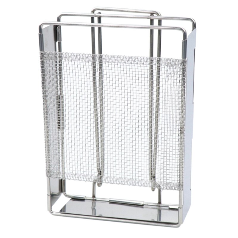 Foldable Stainless Steel Toaster Plate Portable Outdoor Camping Bread Toaster Grill for Hiking Picnic Bread Toaste Grill