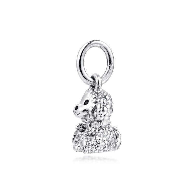 Fit 925 Zilveren Originele Bedels Armbanden Poedel Hond Dangle Charm Bead Hanger Voor Sterling Originele Bangle Sieraden Maken Diy