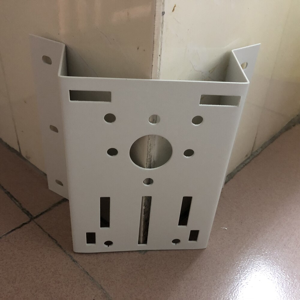 Outdoor/Indoor Metal External 90 Degree Right Angle Corner Bracket Mounting For 7 Inch CCTV IP PTZ Dome Heavy Security Camera