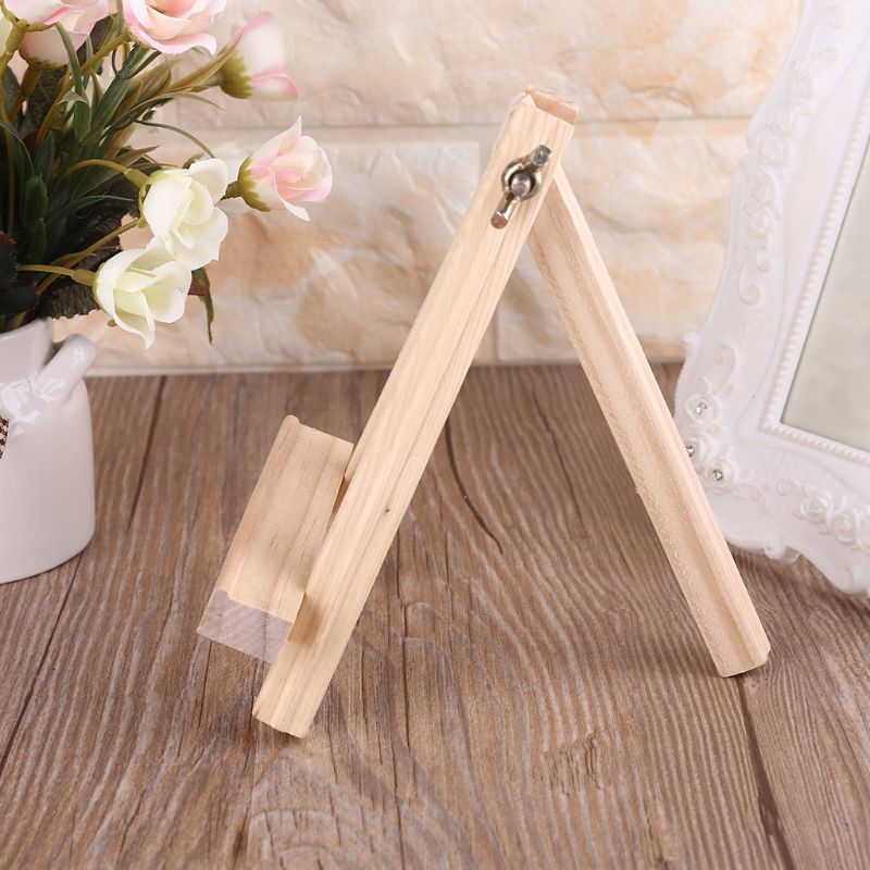 Caballete de madera para mesa, artista caballete para, pintura artesanal, soporte para decoración de fiestas, suministros de arte