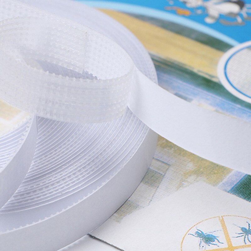 Indoor Insect Encryption Screen Mesh Self-adhesive Velcro DIY Screen Summer Mosquito and Insect Screen 150*200cm Curtain Mesh