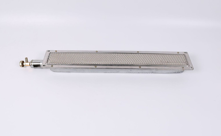 53 x 9,5 cm Grill BBQ Infrarot-Keramikbrenner Edelstahl Keramik Gasbrenner Aluminiumplatte Infrarotbrenner mit Düse
