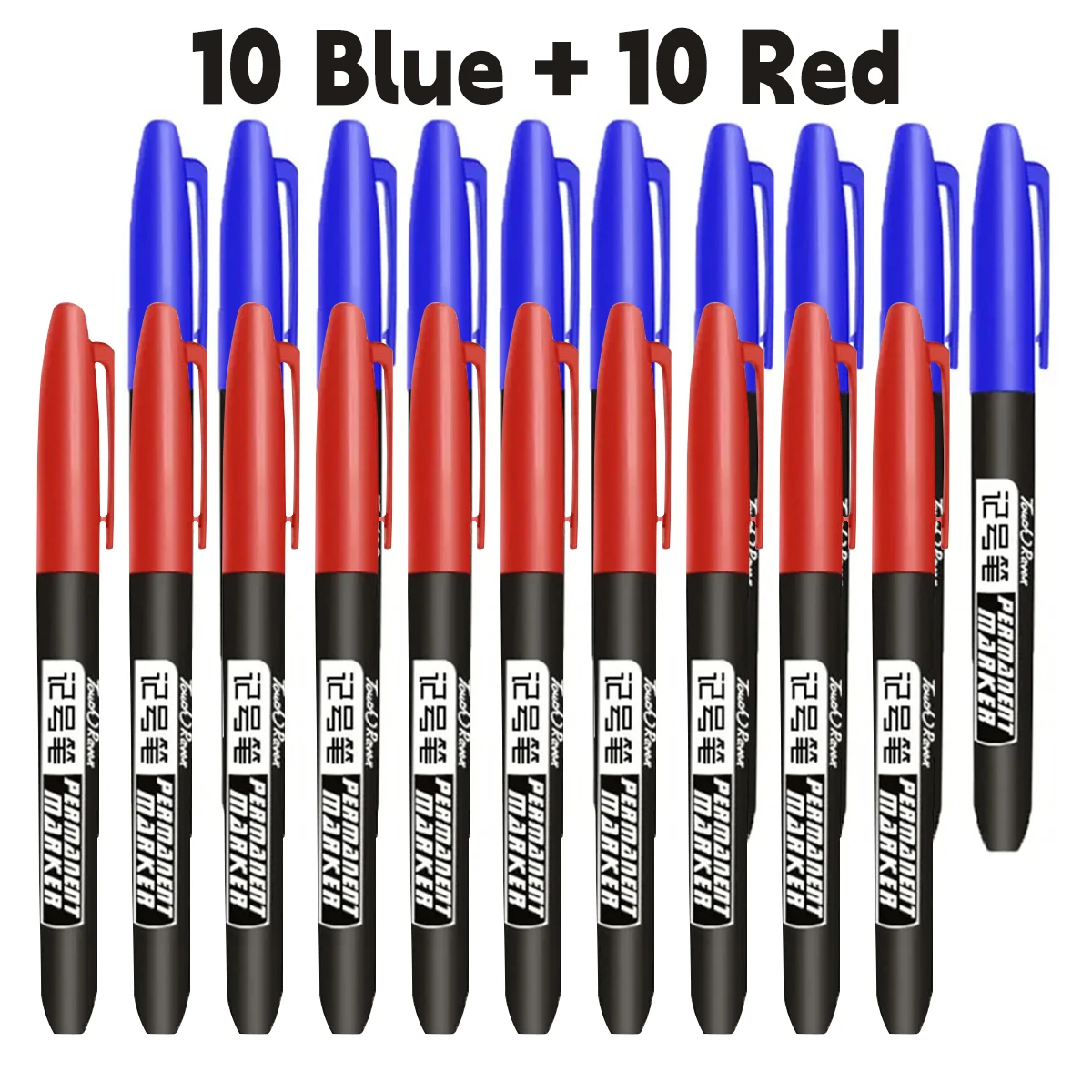 Rotulador permanente, marcadores de dibujo a base de aceite, tinta impermeable, bolígrafos para bocetos, juego de rotuladores de pintura para pintura rupestre, cerámica y vidrio: Azul cielo