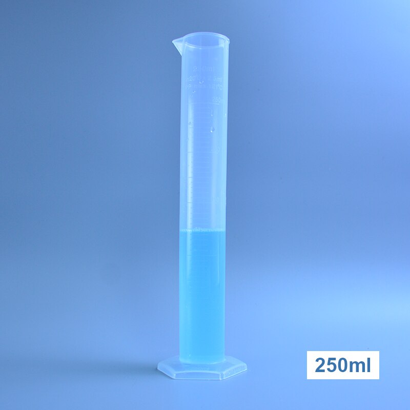 1Pcs Plastic Maatcilinder Afgestudeerd Cilinders Voor Lab Levert Laboratorium Gereedschap School Lab Accessoires 5 ~ 2000Ml