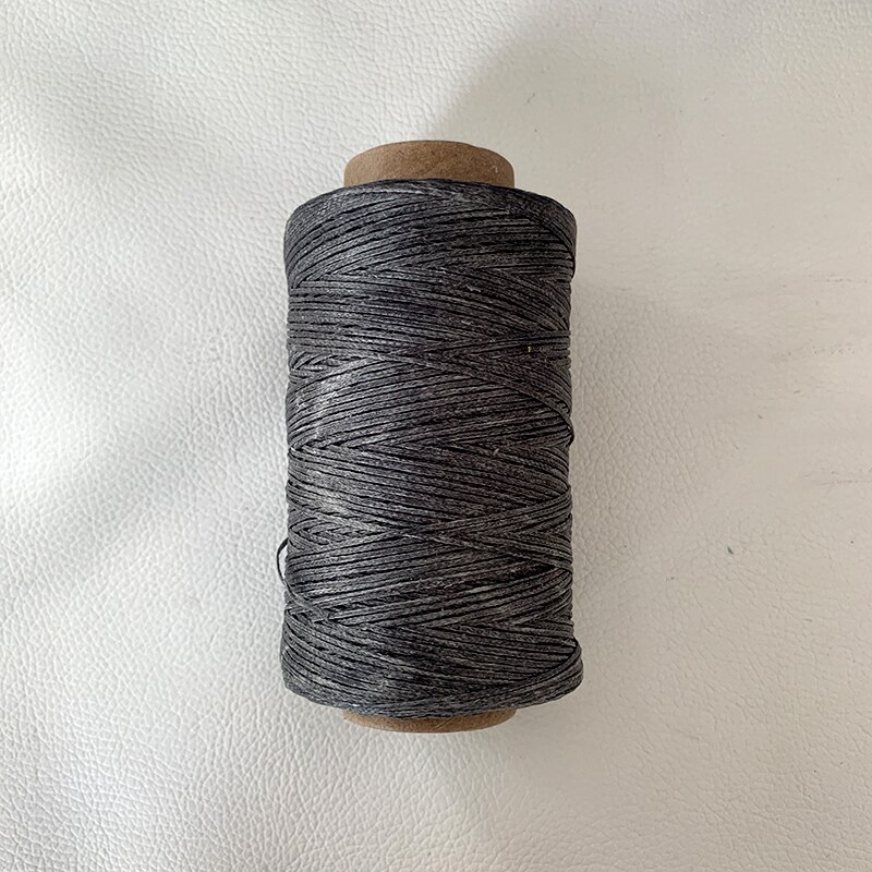 Basisfarver serie flad vokstråd 250m 150d fladsyede vokslinje håndlavet gør-det-selv til læder 1mm fladvokset synylontråd: Shenhui