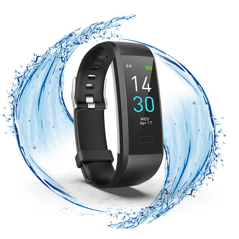 Waterdichte sportschool fitness sport stappenteller armband hardlopen stappenteller tracker horloge bloeddruk gezondheid hartslagmeter